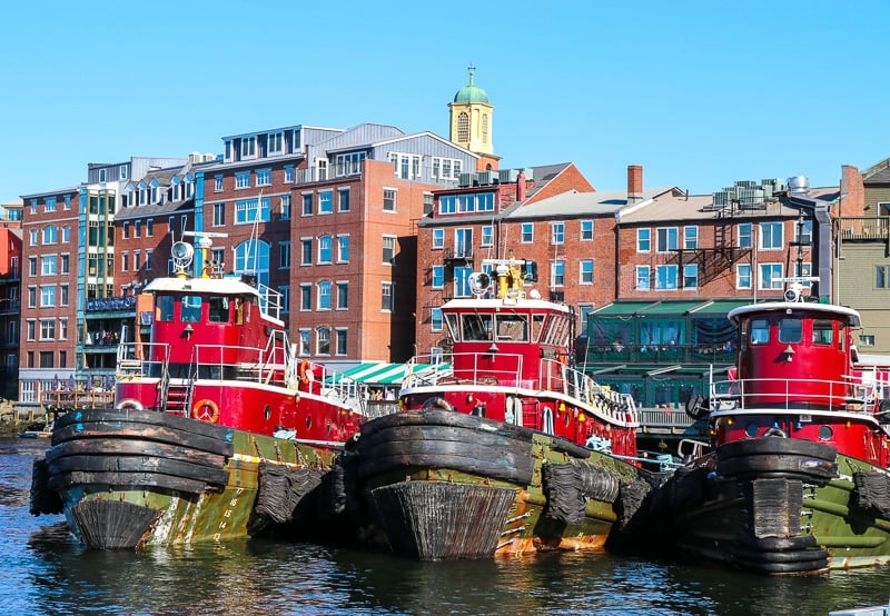 Portsmouth, New Hampshire is one of the top day trips from Boston.