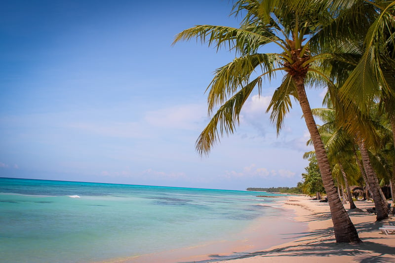 The beaches in Punta Cana are out of this world.