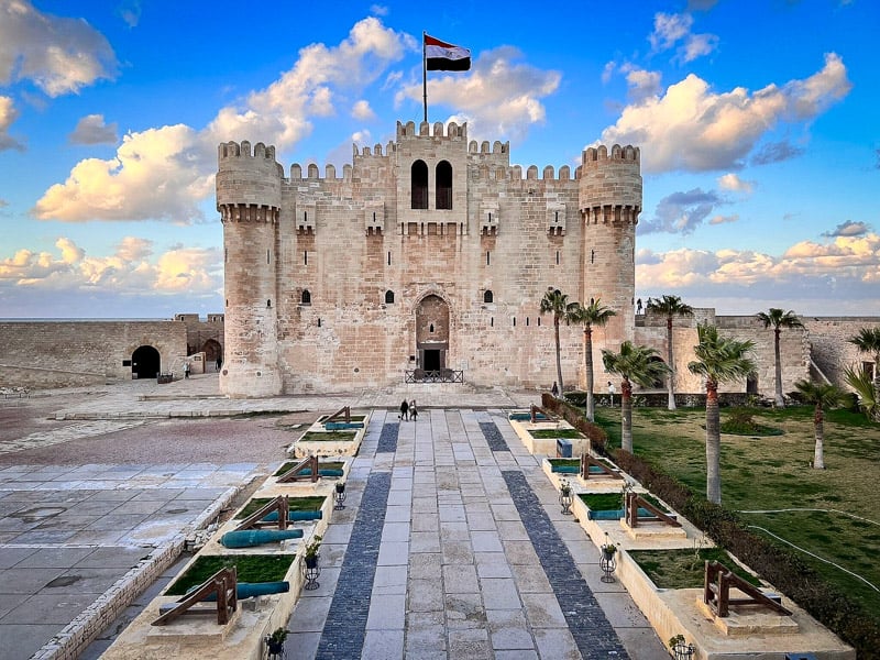 Castles of the world like Qaitbay Fort inspire my wanderlust