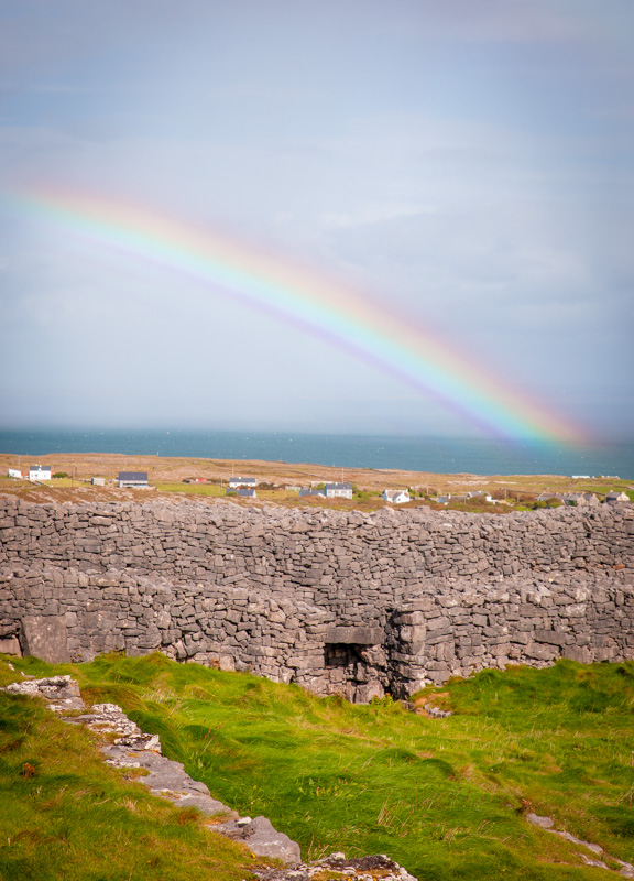 Gazing at rainbows in Ireland