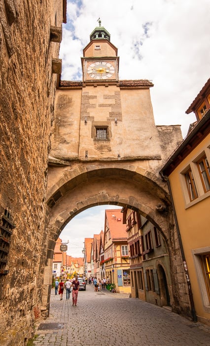 Rothenburg ob der Tauber was said to have 42 towers, which are all perfect for capturing Instagram photos.