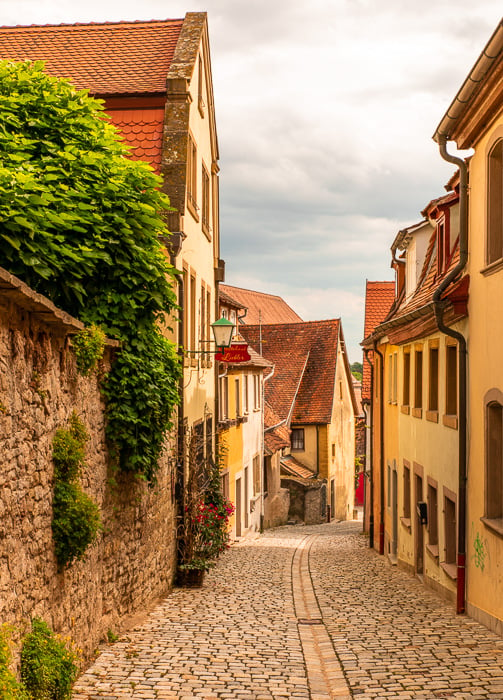 Every street in Rothenburg ob der Tauber is worthy of a postcard and Instagram photo.