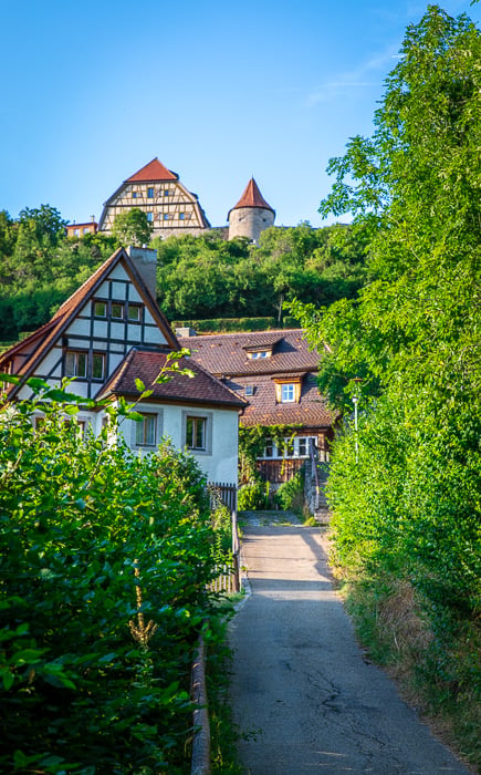 The Tauber Valley that lies beneath town adds a special flavor and ambiance to Rothenburg ob der Tauber.