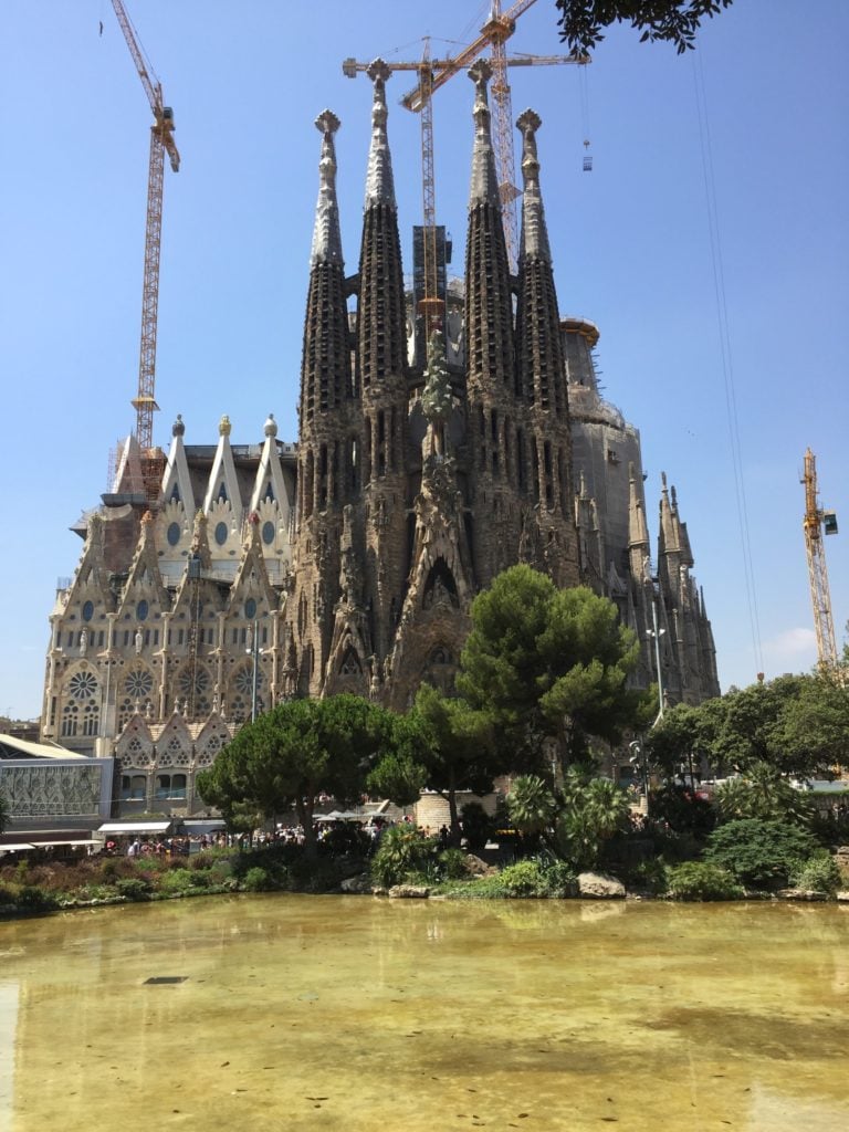 Sagrada Família, long weekend in Barcelona