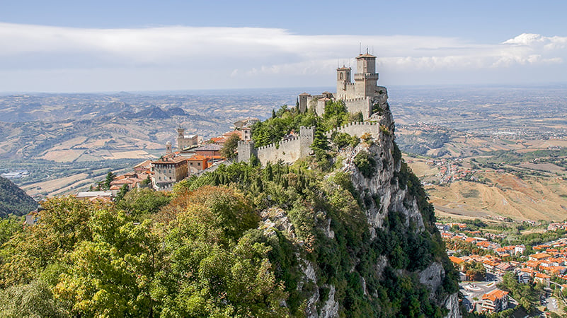 Located on the eastern coast of the Italian Peninsula, San Marino is one of the best hidden gems and most unique places in Europe.