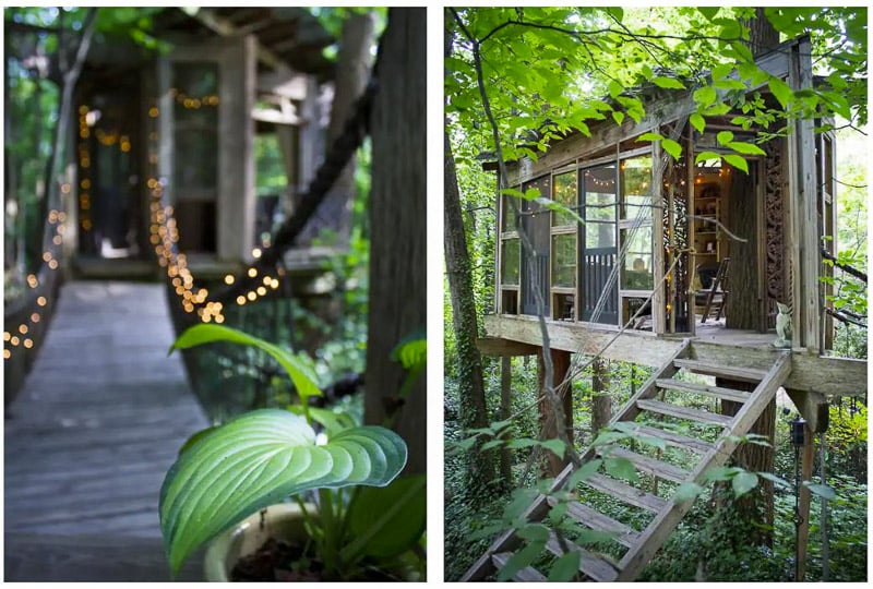 This treehouse is consistently ranked one of the best vacation rentals in America.