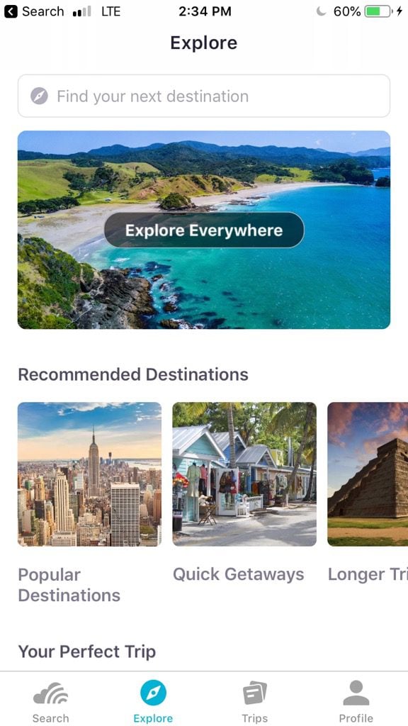 Skyscanner is my go-to travel app for booking flights, especially in Europe.