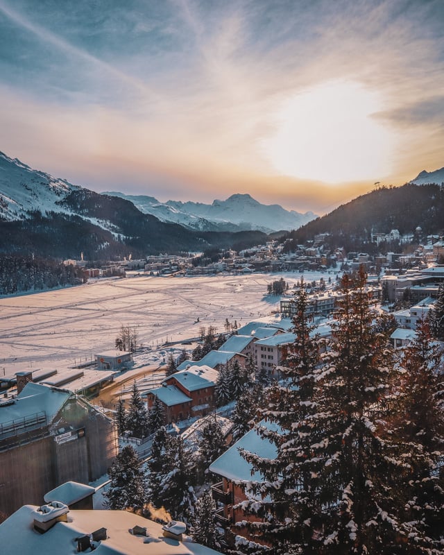 St. Moritz is truly a winter wonderland