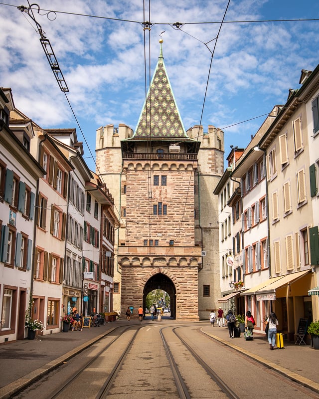 Spalentor (Spalen Gate) in Basel, Switzerland is among the coolest hidden gems in Europe