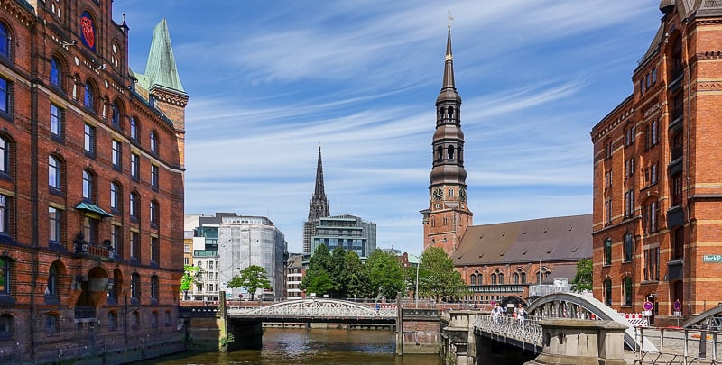 Visiting St. Michael's church is one of the top things to see and do in Hamburg.