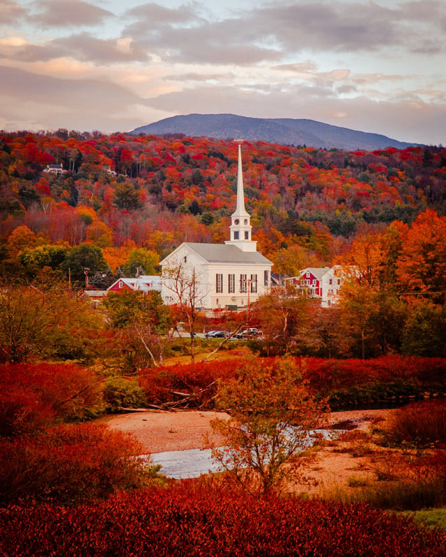 Stowe is especially magical in the fall