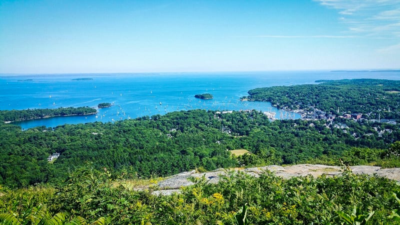 Get off the beaten path in New England by visiting Camden Hills