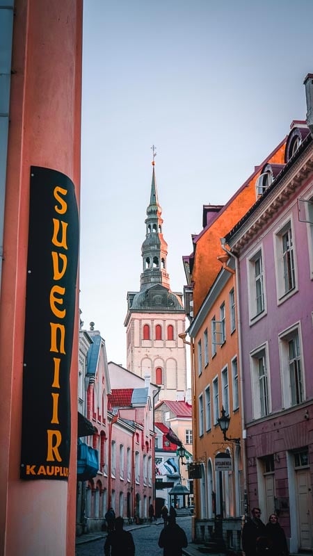 Every street inside Tallinn's city walls are worthy of a postcard.