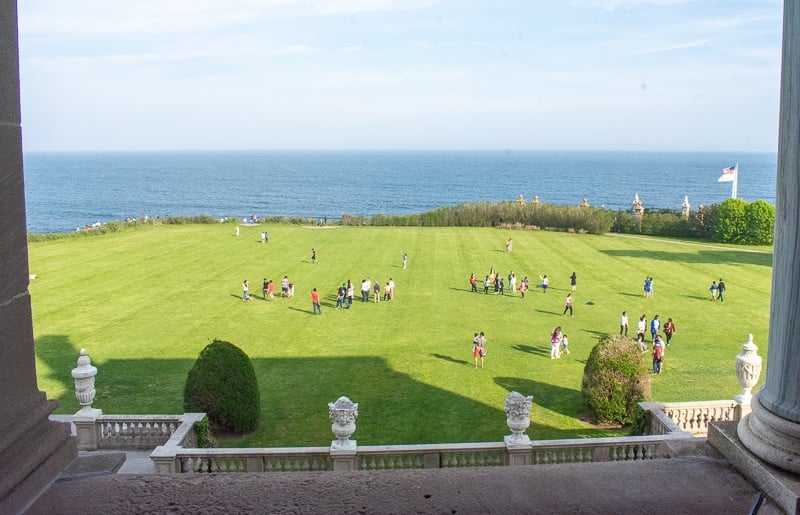 This 70-room, Italian Renaissance-style mansion has stunning views of the Atlantic Ocean. This area is a best place to spend a weekend getaway in New England.