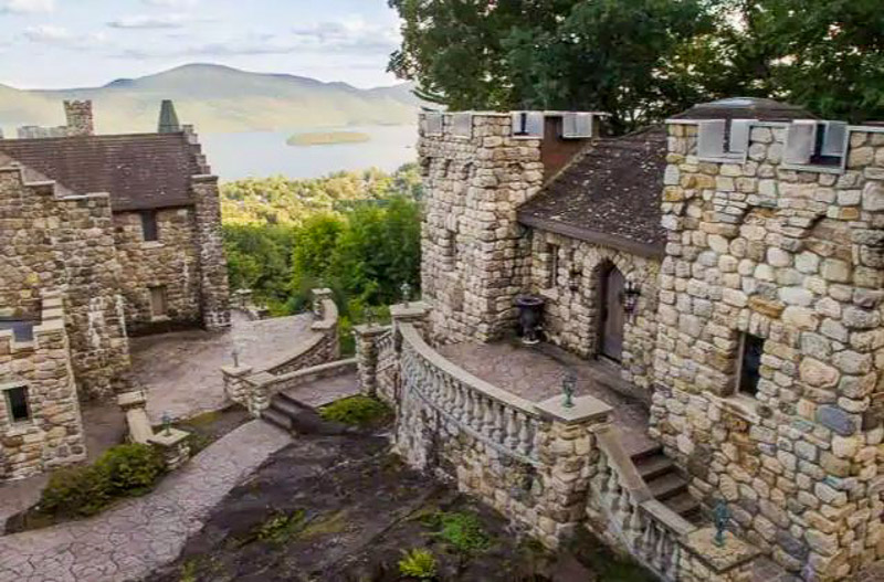This New York castle on Lake George is one of the most popular vacation rentals.