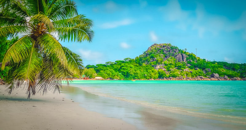 The Seychelles is a tropical island paradise.