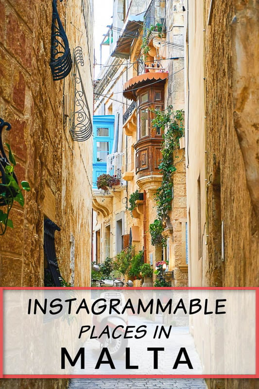 Top Malta Instagram spots