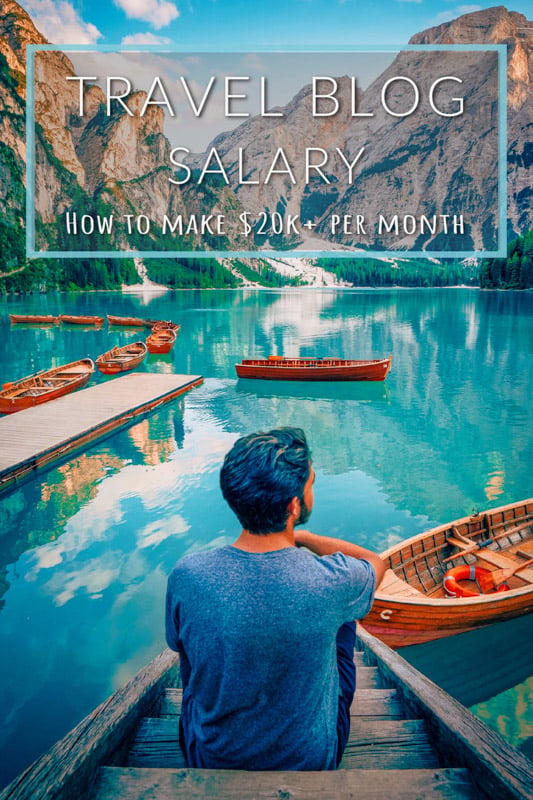 Travel blogging income for all types of travel creators