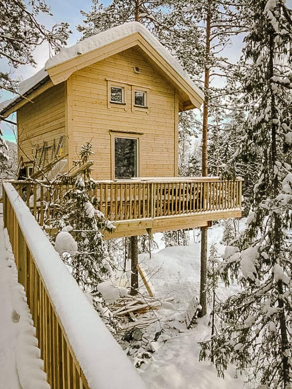 Treehouse in Norway.