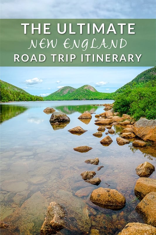 The ultimate New England road trip itinerary Pinterest image