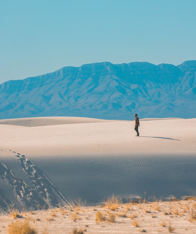 White Sands is a hidden gem for hikers in the American Southwest