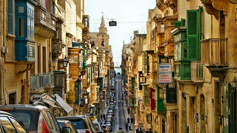 Valletta can easily be traversed in a day. It's one of the best Malta Instagram spots.