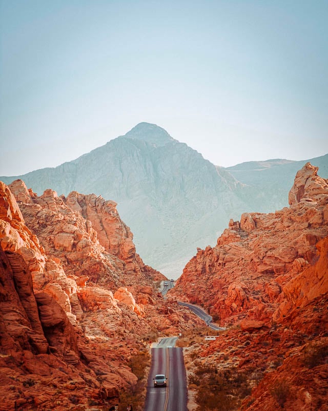 Valley of Fire in Nevada is a must-see on a Southwest road trip.
