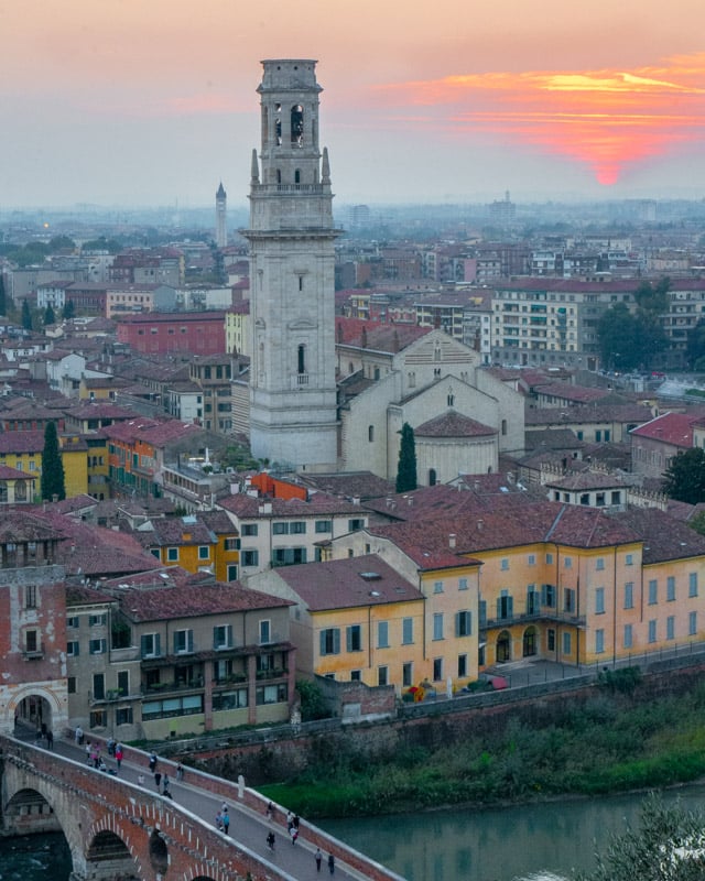 Verona is one of the best day trips from Bologna outside Emilia Romagna