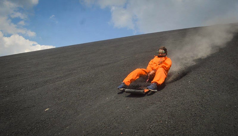 Volcano boarding is one of those different experiences that will blow your mind