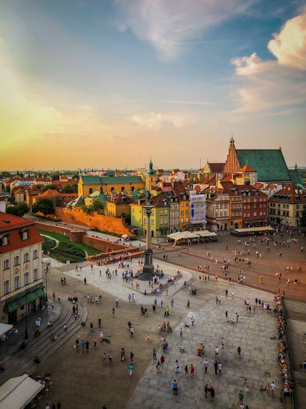 Other cheap destinations in Europe can't touch Warsaw with its colorful Old Town.
