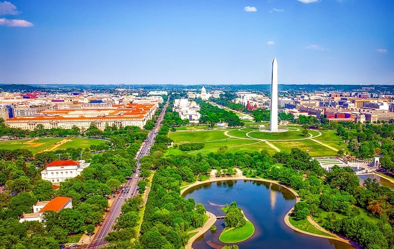 Washington, D.C. is among the best east coast cities to visit, especially if you appreciate history.