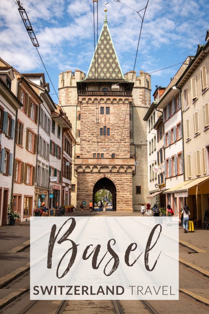 Weekend in Basel, Switzerland travel guide pinterest image.
