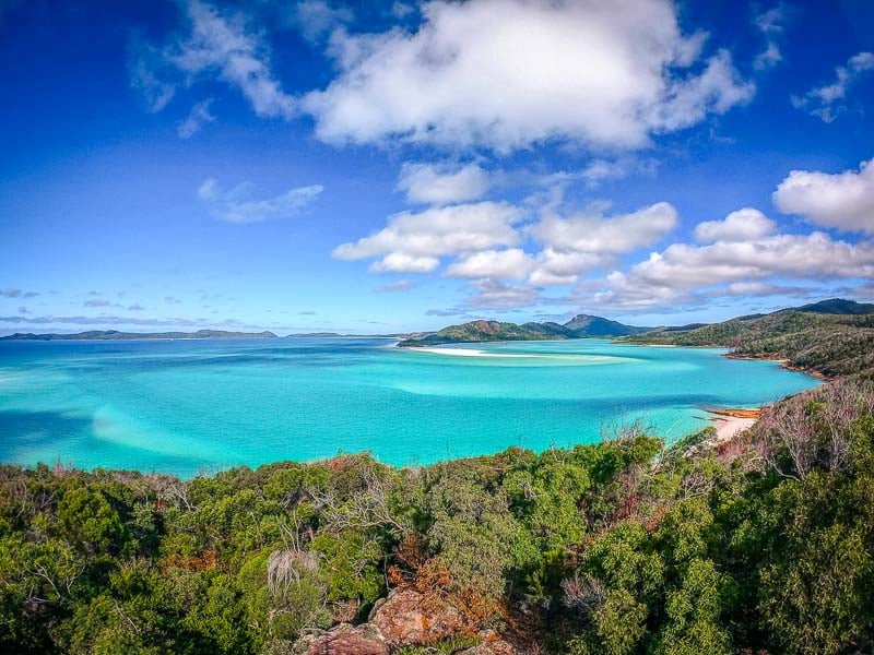 The Whitsunday Islands in Queensland, Australia.