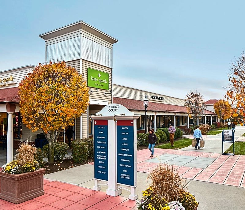 If you only have time for a short road trip from Boston, consider checking out the Wrentham Outlets.