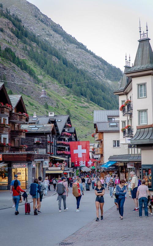 Tip: Zermatt is car-free, so your best bet is to get here by train.