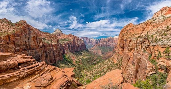 Zion Canyon ranks high among the most unique places in the US